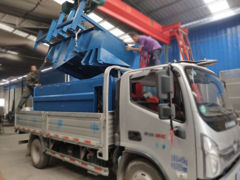 山西某公司訂購的新斯曼振動篩和輸送設備已發(fā)貨