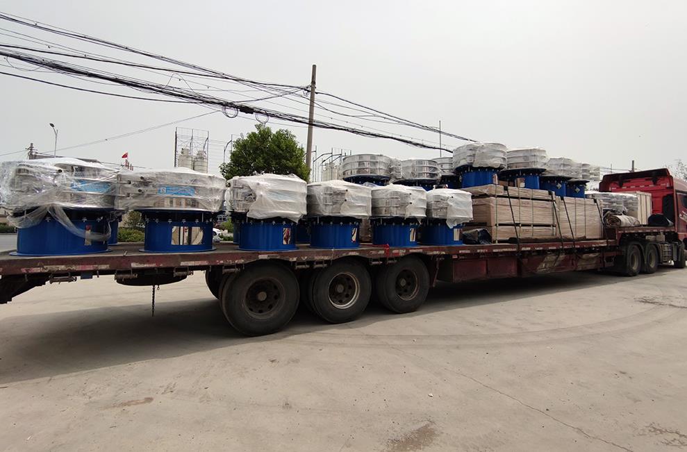 福建某杉超聲波發(fā)貨，38臺(tái)1200-2s不銹鋼防爆超聲波振動(dòng)篩