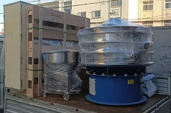 旋振篩、真空上料機(jī)、料倉發(fā)貨