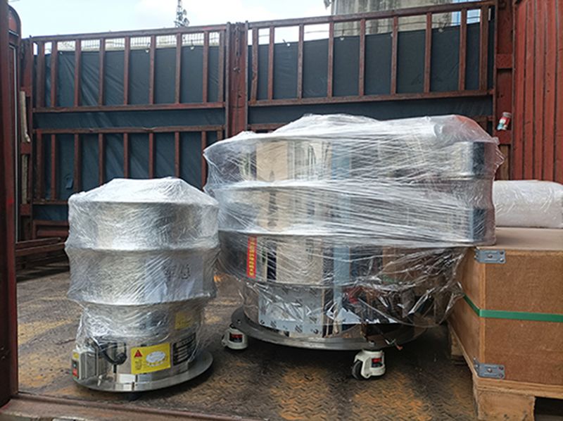 400型旋振篩和1m旋振篩發(fā)貨