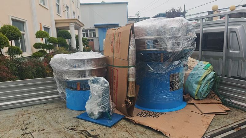 600超聲波篩、1000旋振篩、網(wǎng)架膠條等配件發(fā)貨