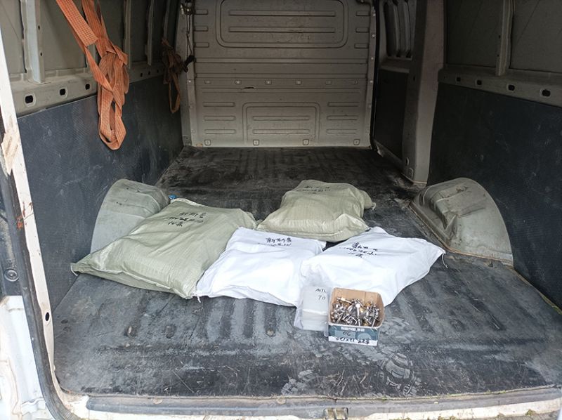 密封圈、網架等發(fā)貨